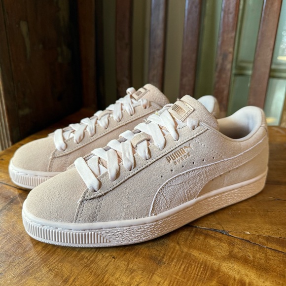 Puma Suede XXI Sneakers – Nude / Blush Pink – Women’s Size 8 - Picture 1 of 13
